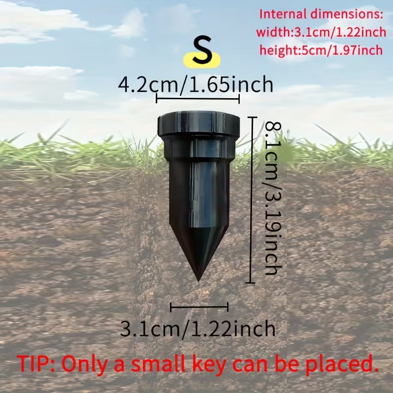 Sprinkler Key Hider | Realistic Garden Sprinkler Decoy