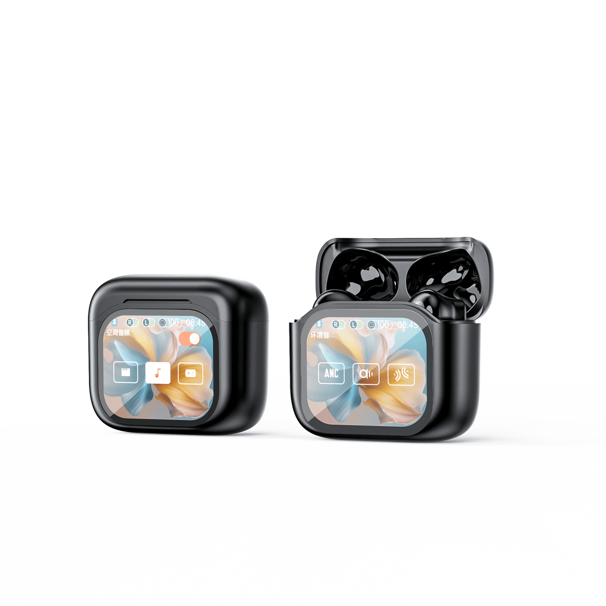 Wireless Bluetooth Translation Earphone With LED display screen(Fit iOS & Android)