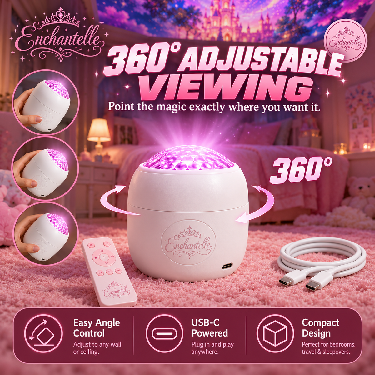 Magical Room Projector Turn Any Room Into a Dreamy Fantasy World