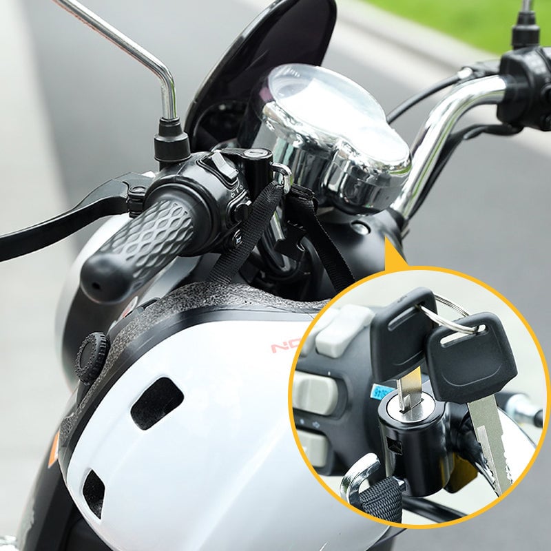 Motorcycle Helmet Lock Secure, Durable & Anti-Theft