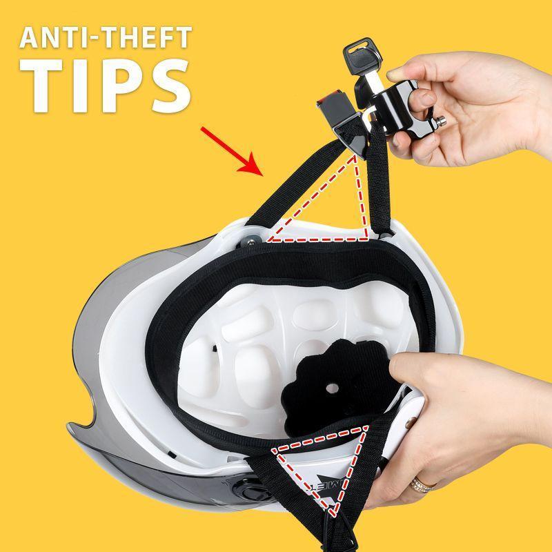 Motorcycle Helmet Lock Secure, Durable & Anti-Theft