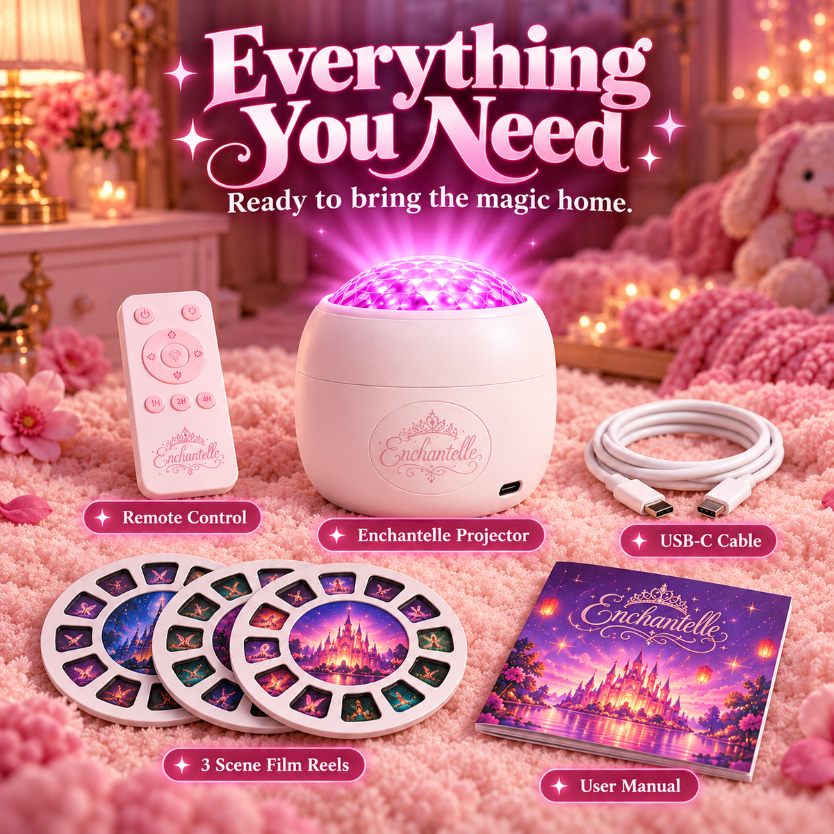 Magical Room Projector Turn Any Room Into a Dreamy Fantasy World