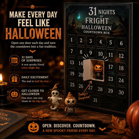 31 Nights of Fright Halloween Surprise Countdown Box