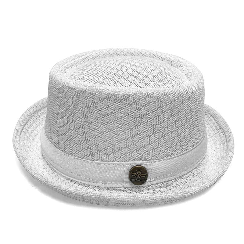 Summer Mesh Pork Pie Hat