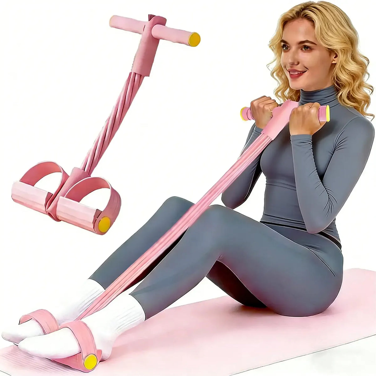 Multi-functional Pedal Resistance Band Trainer