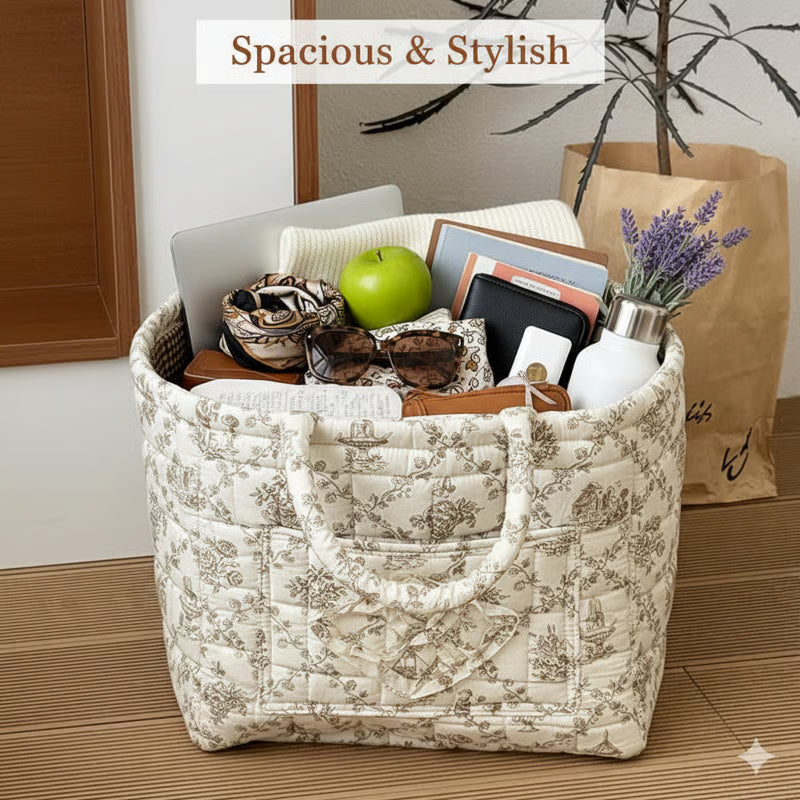 Multi-Purpose Fabric Car Storage Basket with Handle | Foldable & Washable