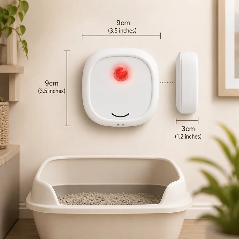 Say goodbye to unpleasant odors with it! Smart Quiet Pet Odor Eliminator