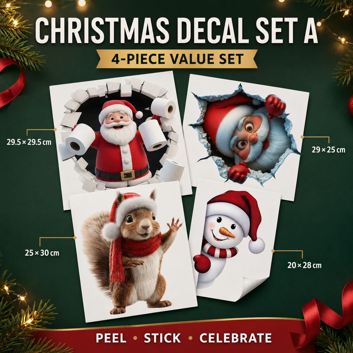 Santa Claus Wall Sticker