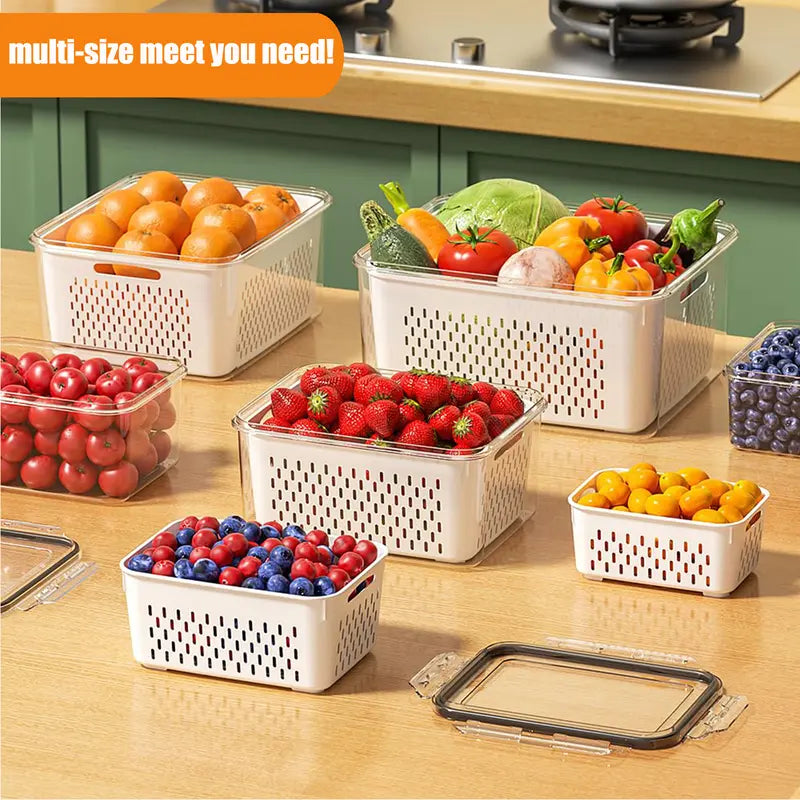 3 Pack Fridge Organizers and Storage