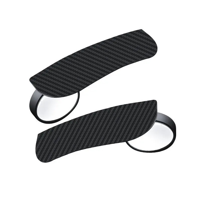 2-in-1 Rearview Mirror Rain Visor with 360 Blind Spot Mirror!
