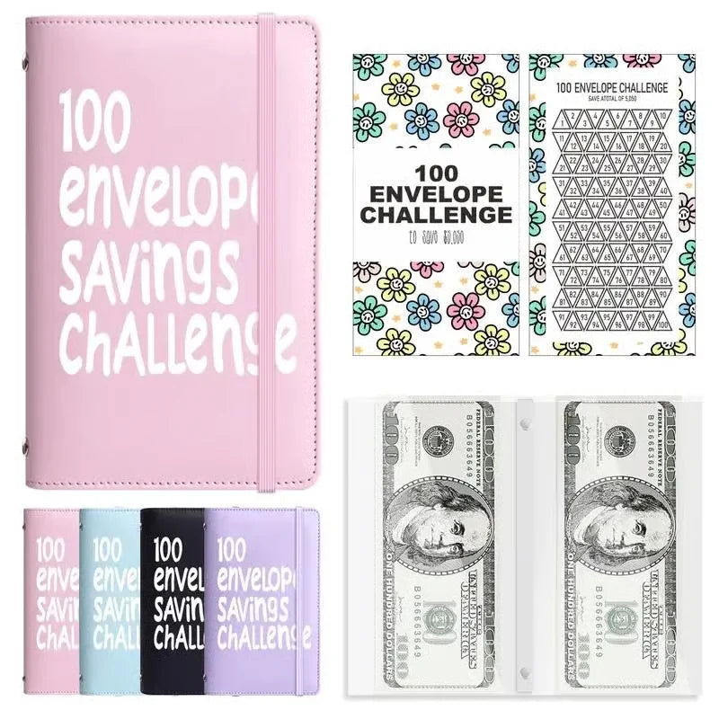 100 Envelope Saving Challenged Book