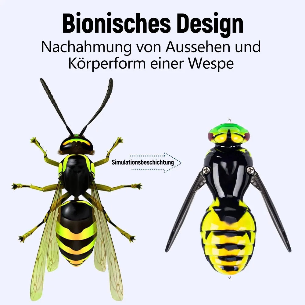 T dliche Versuchung Bionic Wasp Topwater Lure Triggers Explosive, Violent Surface Strikes!