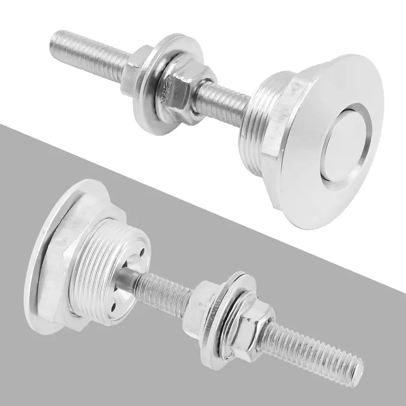 4-Pack Heavy-Duty Aluminum Quick-Release Latches Secure Locking & Instant Access