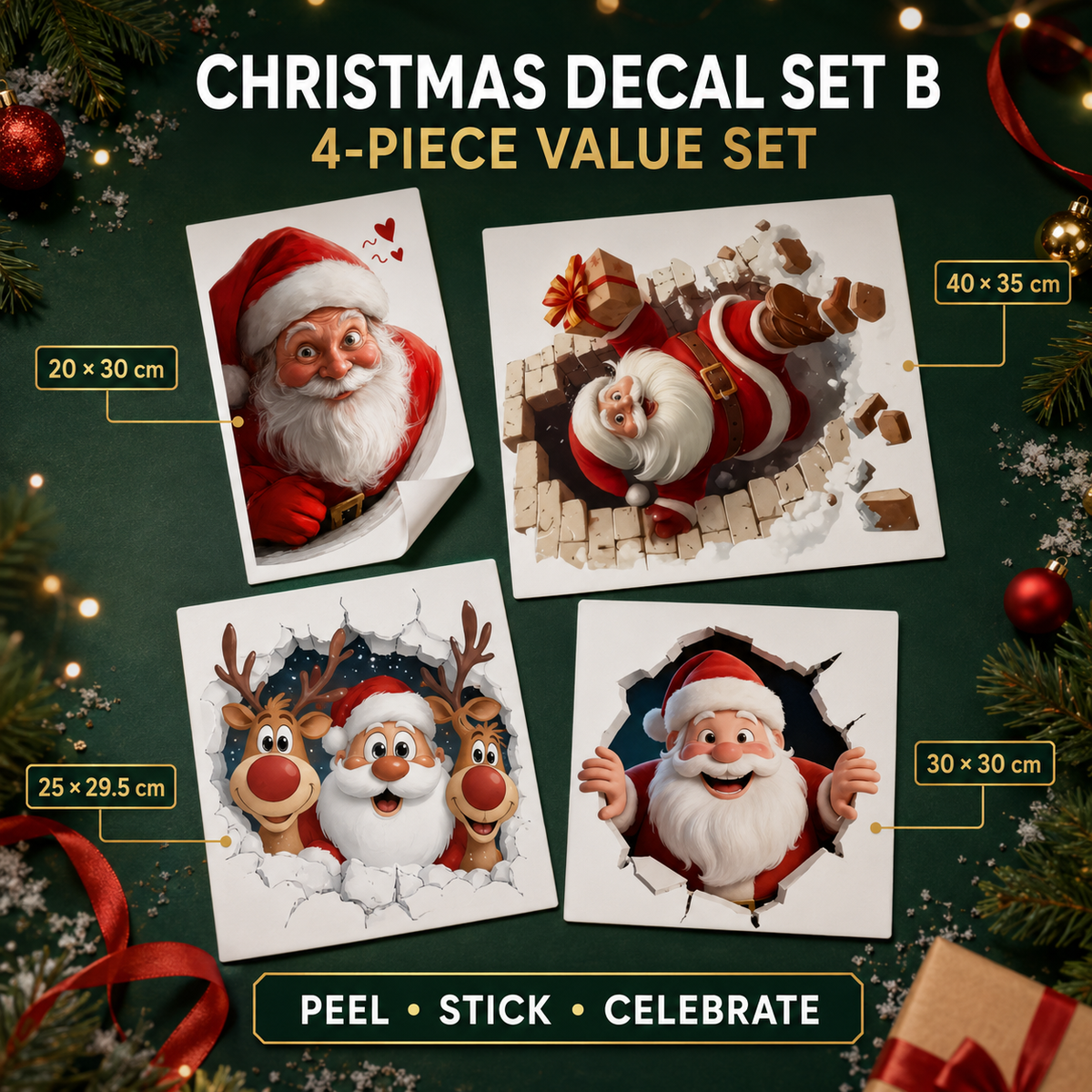 Santa Claus Wall Sticker