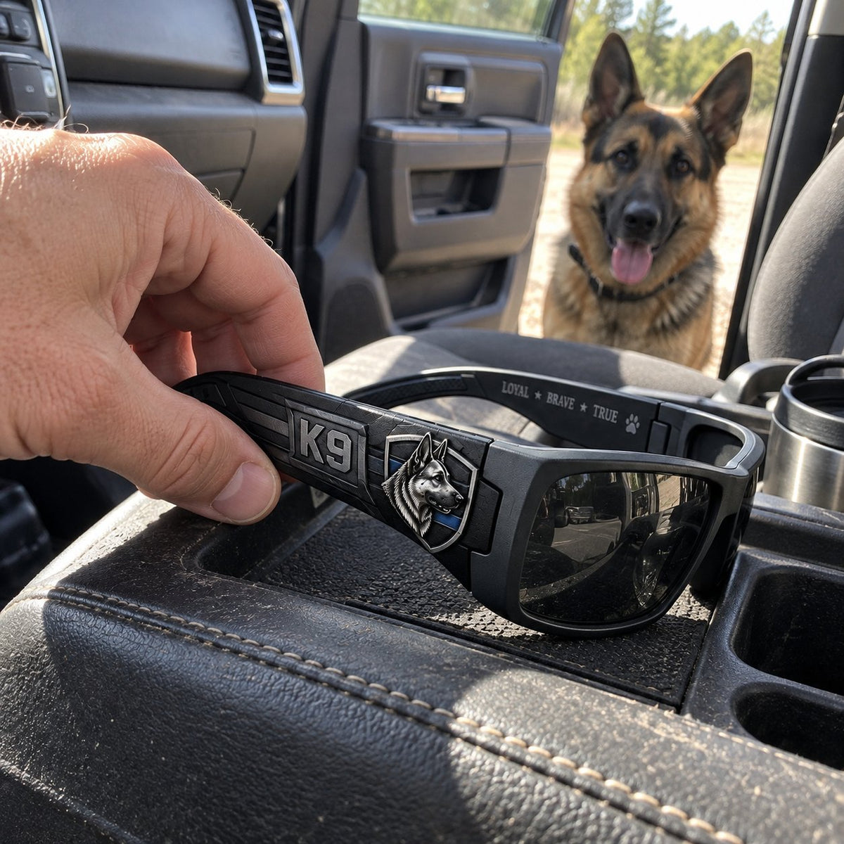 K9 Guardian Sunglasses | Rugged K9-Inspired Design with Working-Dog Details & Bold Everyday Style