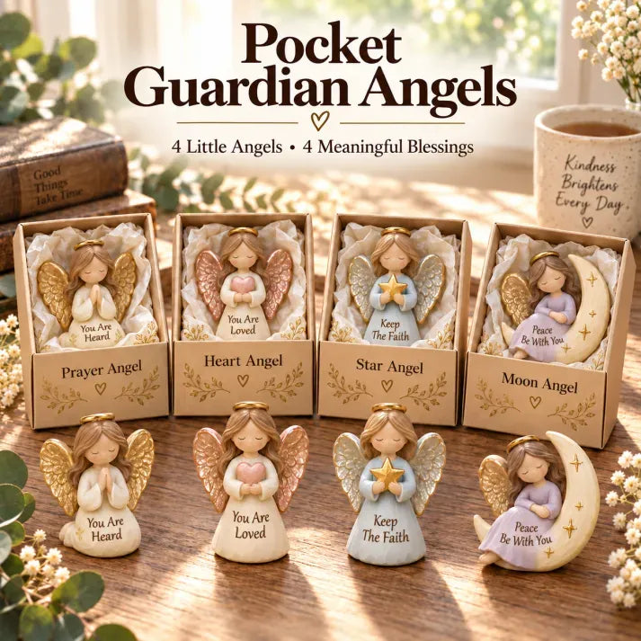 12 Pocket Guardian Angels Little Blessing Keepsake Gifts