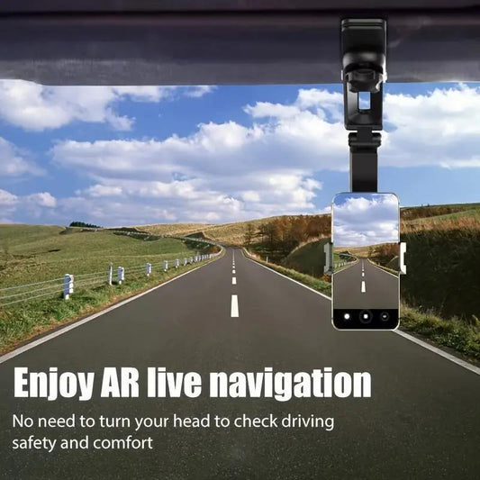 1080 Multi-function Sun Visor Universal 360 Degree Rotating Phone Holder