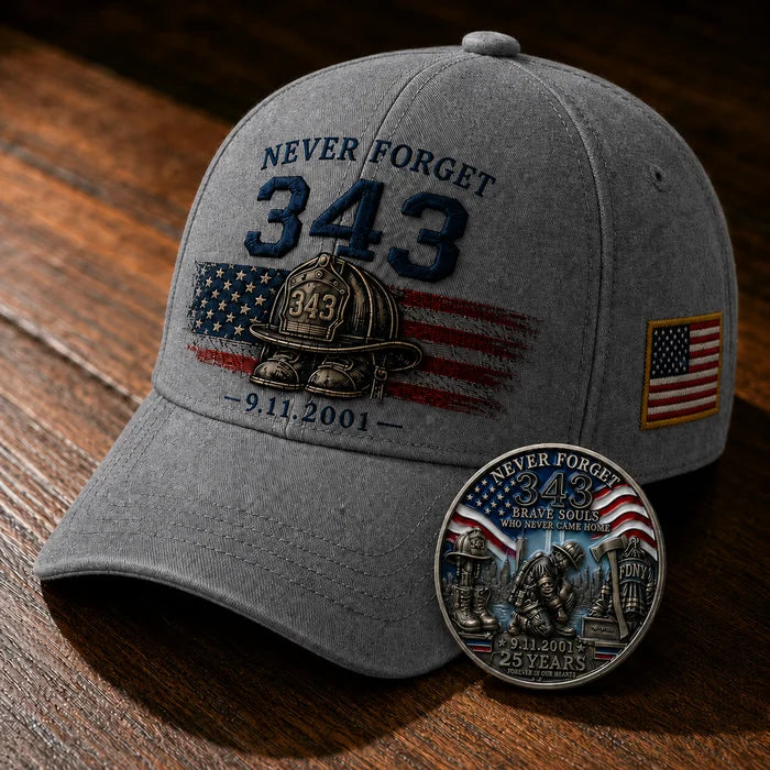 Never Forget 343 Memorial Cap