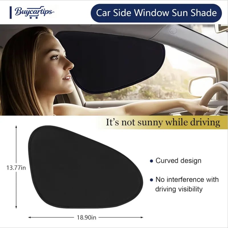 Static cling Side Window Sun Shade