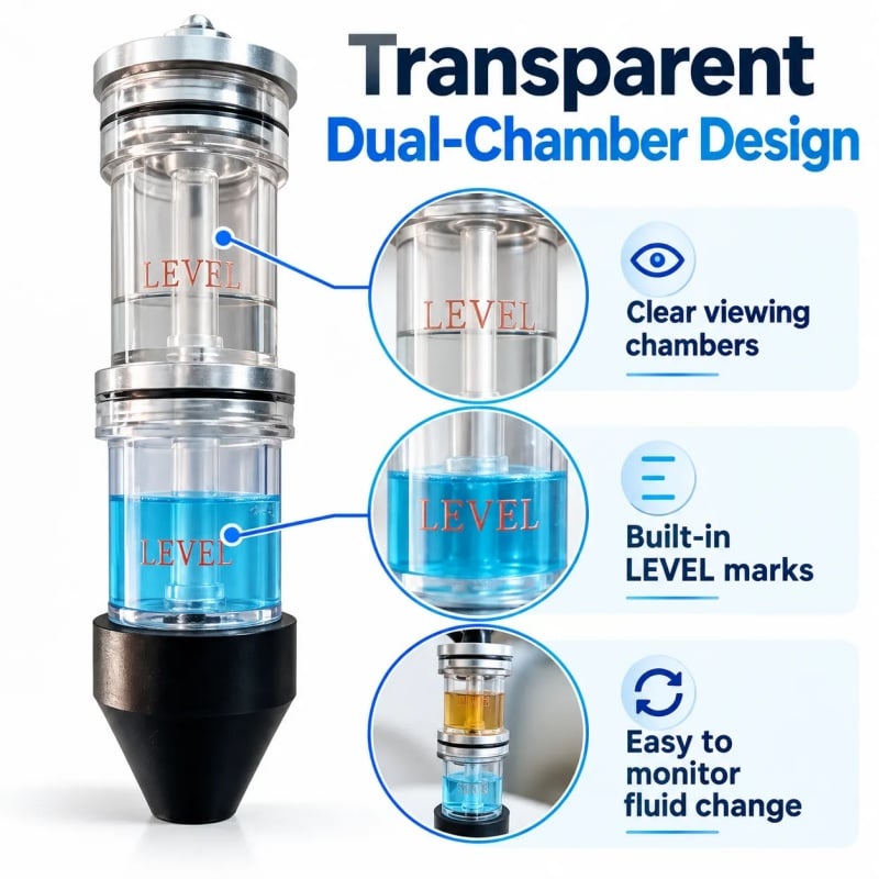 Combustion Leak Tester Quickly Detect Exhaust Gas Leaks in Your Cooling System!