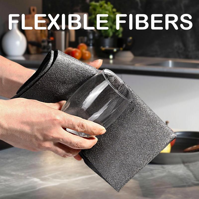 10 Counts Magic Cleaning Cloth, Reuseable Thickened Streak Free Magic Cleaning Wipes