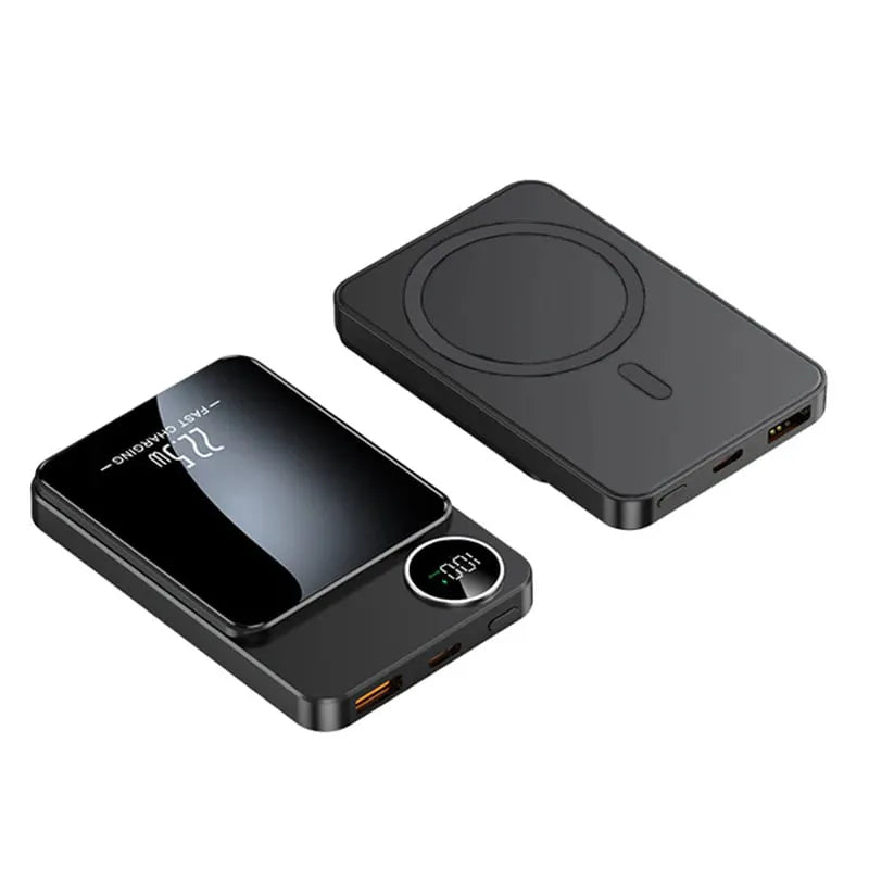 Professional Magnetic Charger for Travelers & Professionals | 22.5W Wired & 15W Wireless | 10,000 mAh | Fast Delivery!