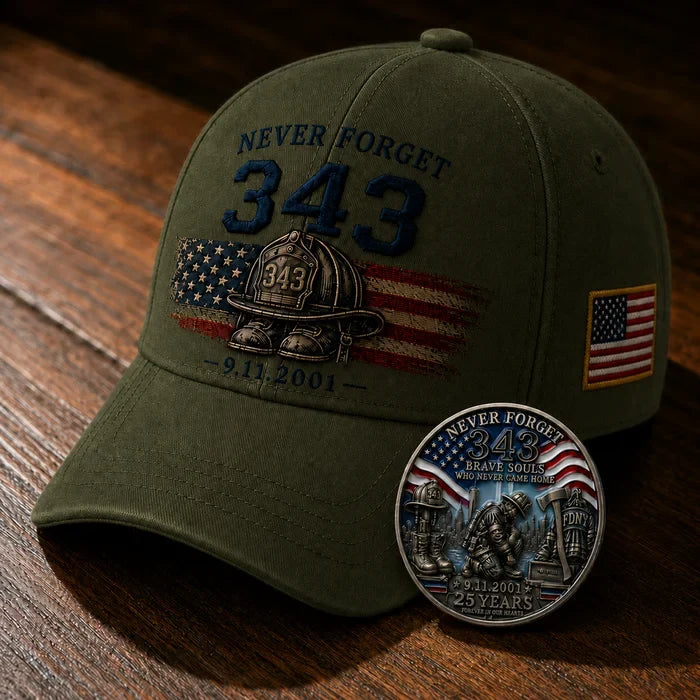 Never Forget 343 Memorial Cap