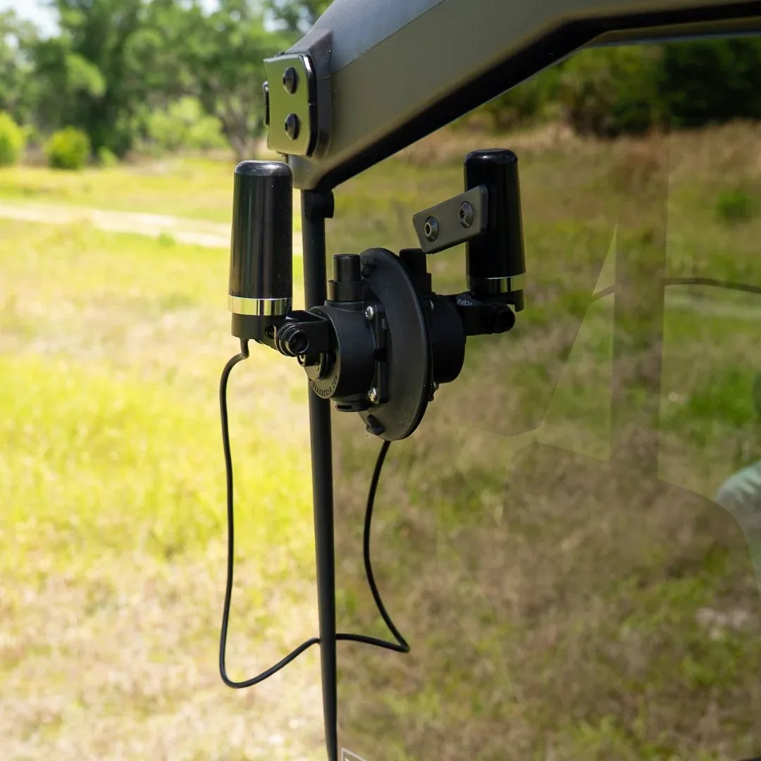 Universal GMRS Antenna Mount Heavy-Duty Radio Antenna Bracket for Cars, SUVs, Trucks, Off-Road Vehicles & Boats