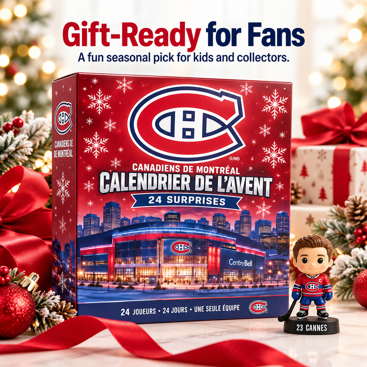 2026 Montreal Canadiens Christmas Advent Calendar