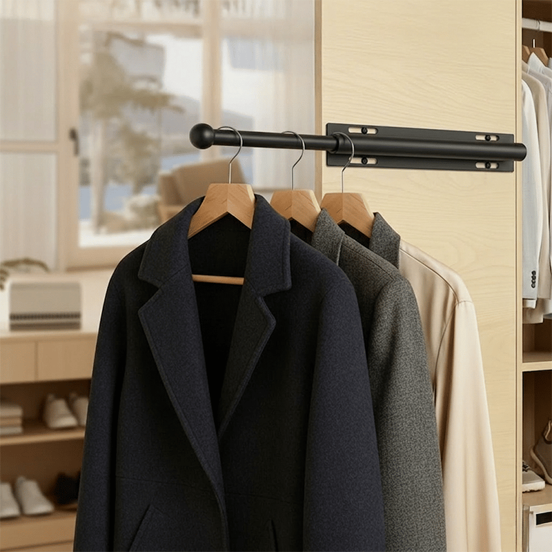 Valet Rod for Closet Pull Out