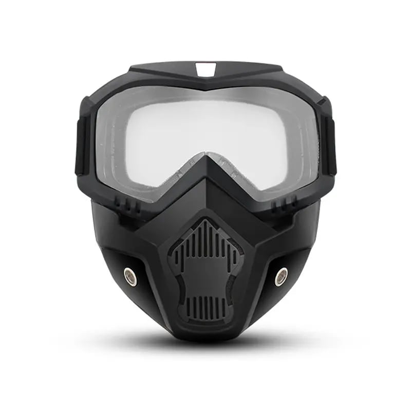 2026 - Detachable Full Face Goggle Mask