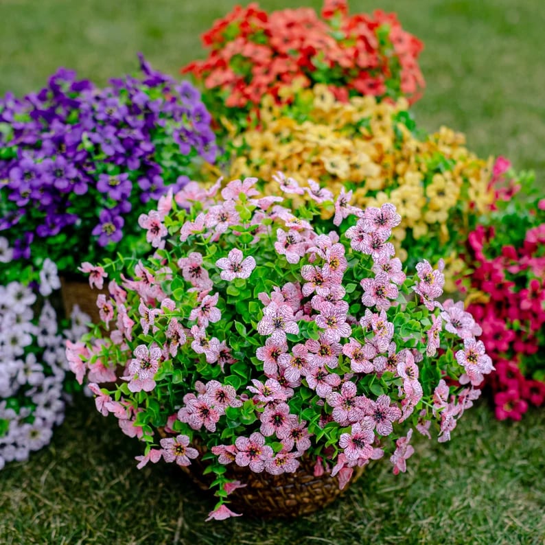 UV Resistant Colorful Artificial Flower