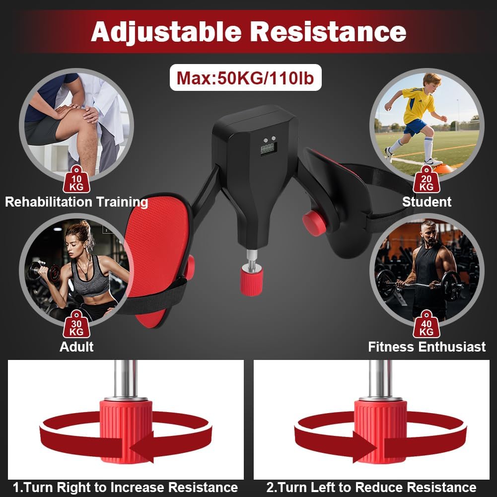 Pelvic & Inner Thigh Exerciser Strengthen Core, Improve Posture & Toning, Unisex Design