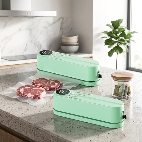 Mini Vacuum Bag Sealer Cordless Handheld Food Sealing Machine