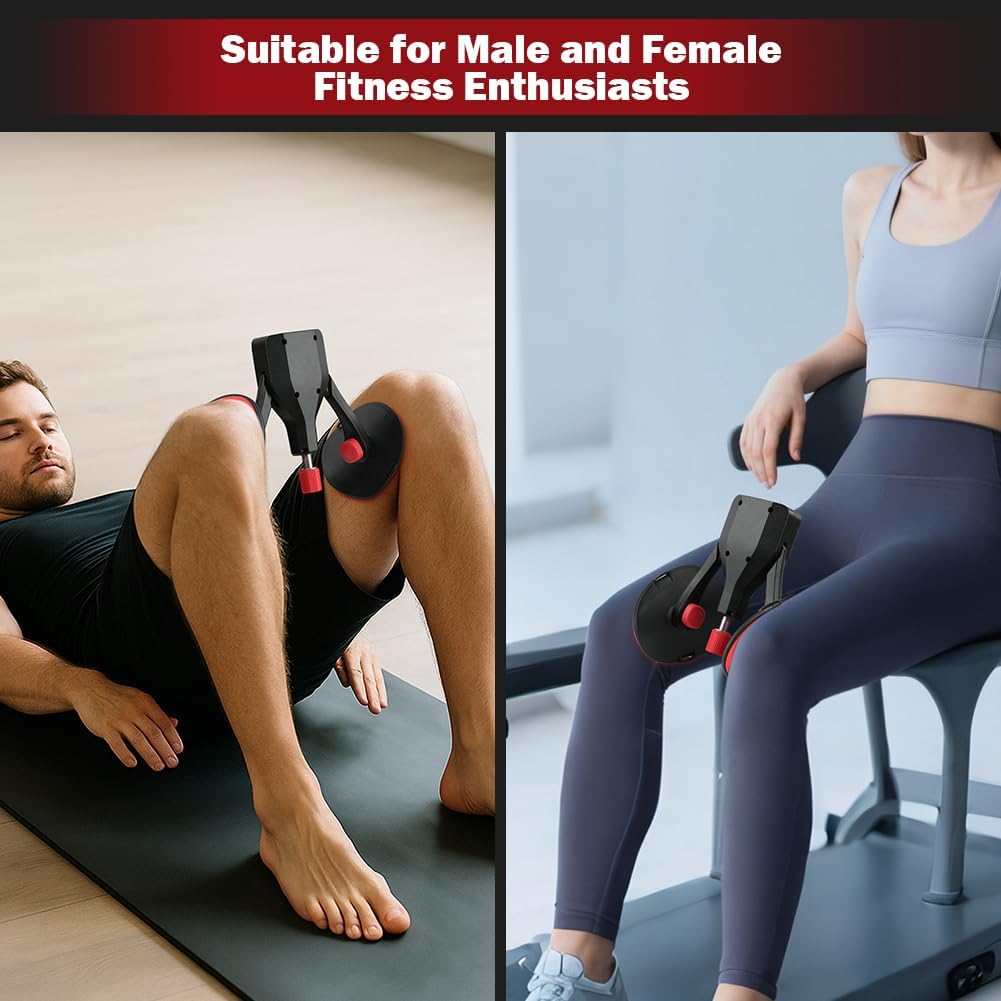 Pelvic & Inner Thigh Exerciser Strengthen Core, Improve Posture & Toning, Unisex Design