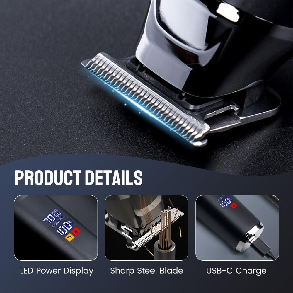 Selling Household Digital Display Professional Electric Hair Clipper