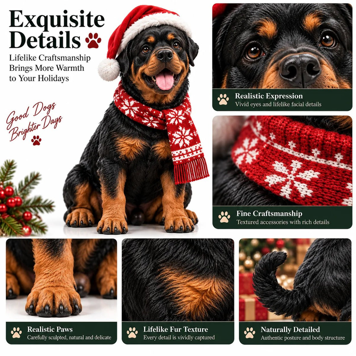 24 Days of Rottweilers 24 Loyal Hearts, 24 Christmas Surprises