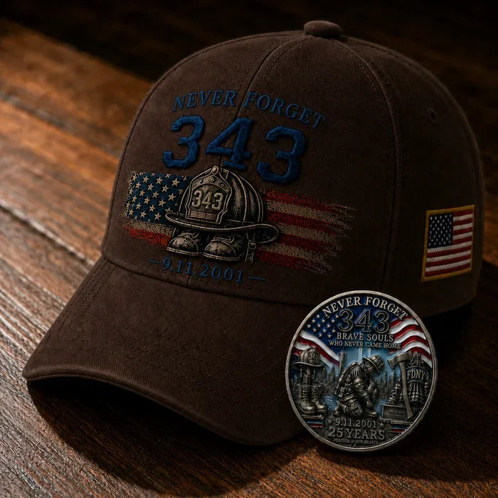 Never Forget 343 Memorial Cap