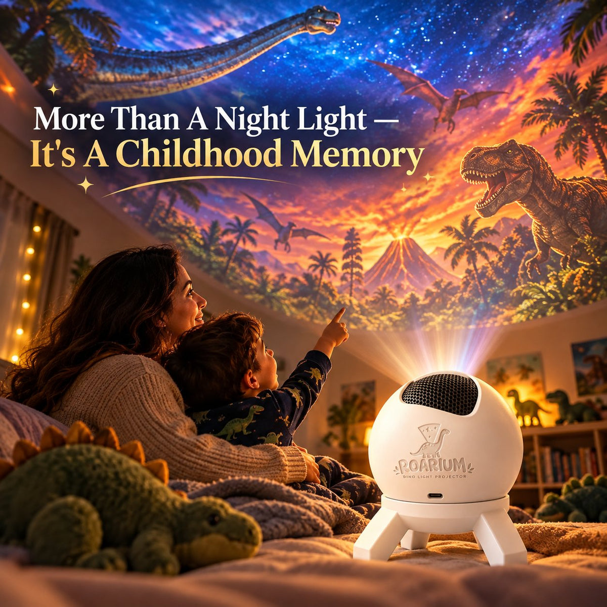 Dino Adventure Projector Lamp