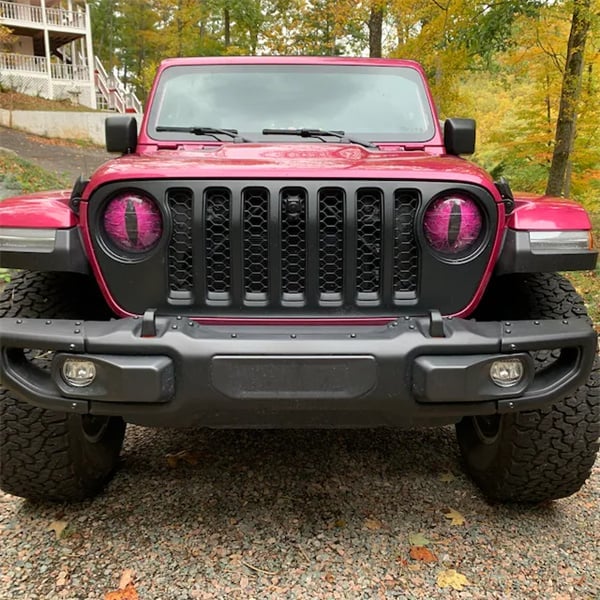 NOW Beast Eyes Car Headlight Stickers