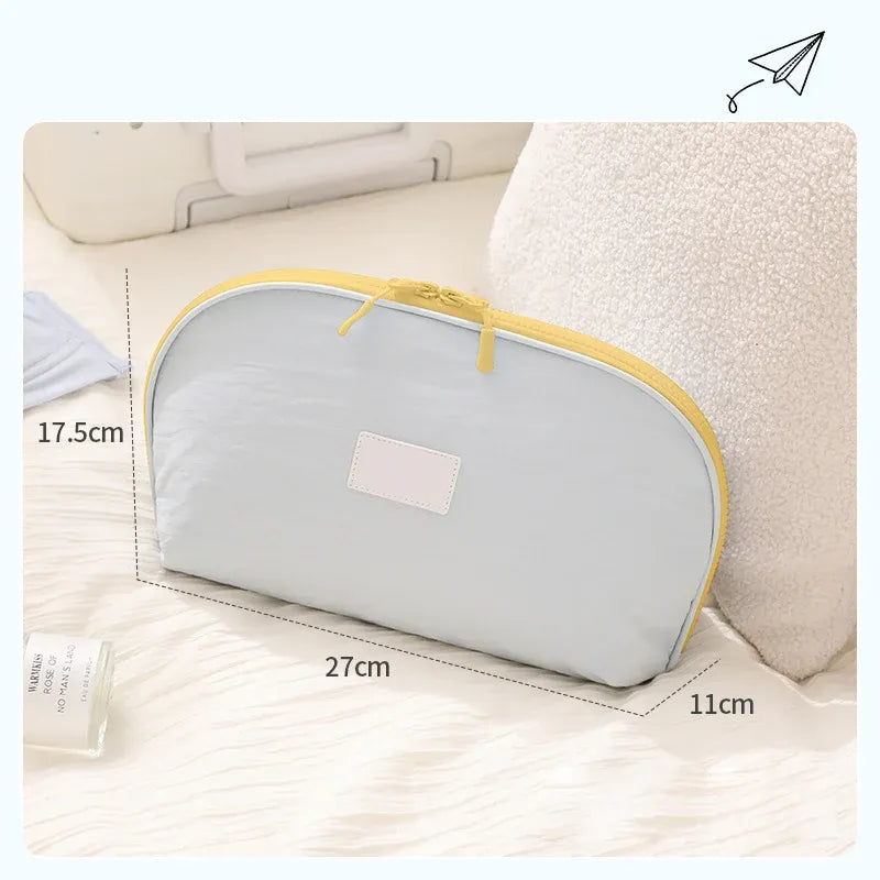 Portable Underwear Travel Organizer Separate Storage for Bras, Panties & Socks