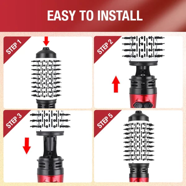 3-in-1 Air Styler and Rotating Hair Dryer for Dry hair, curl hair, straighten hair