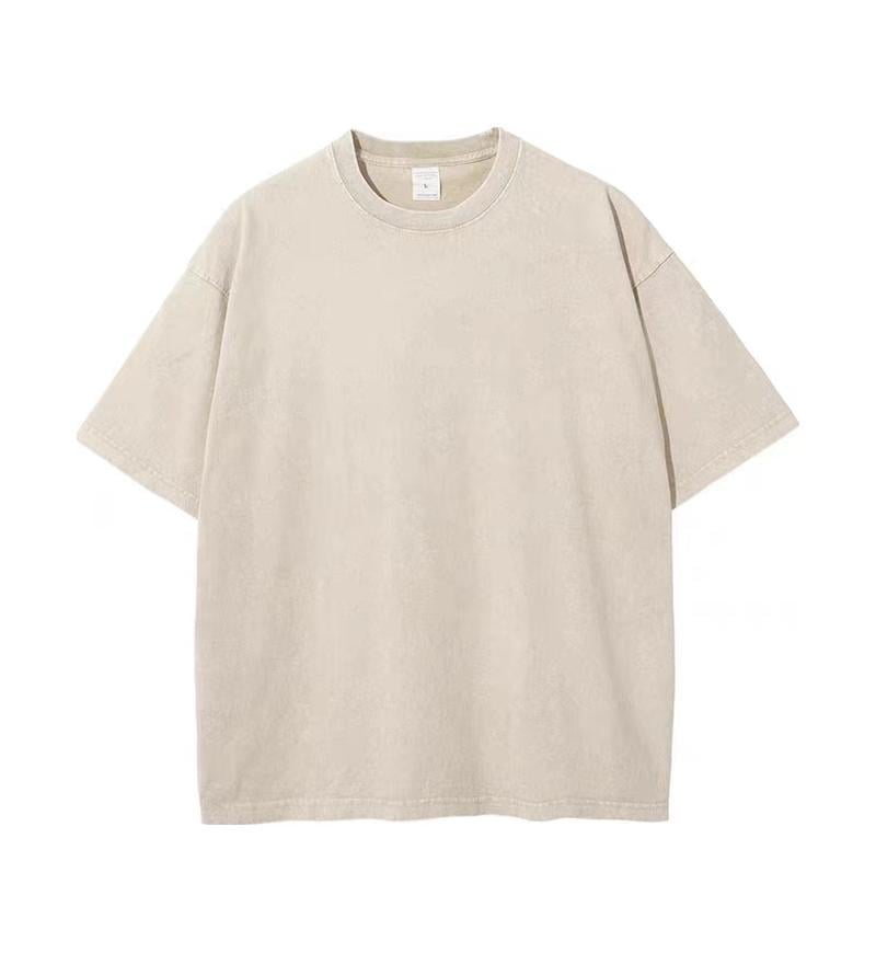 1/4 Pack Oversized T shirts for Men Gym Vintage Heavyweight T Shirts Cotton Workout Acid Wash Baggy Tees