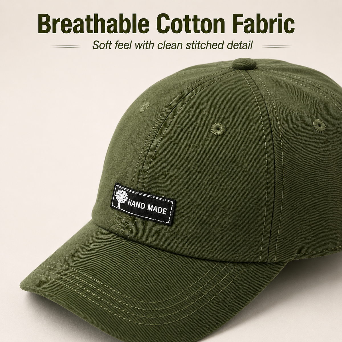 Men's Retro Pilot Baseball Cap Glasses-Ready Statement Style