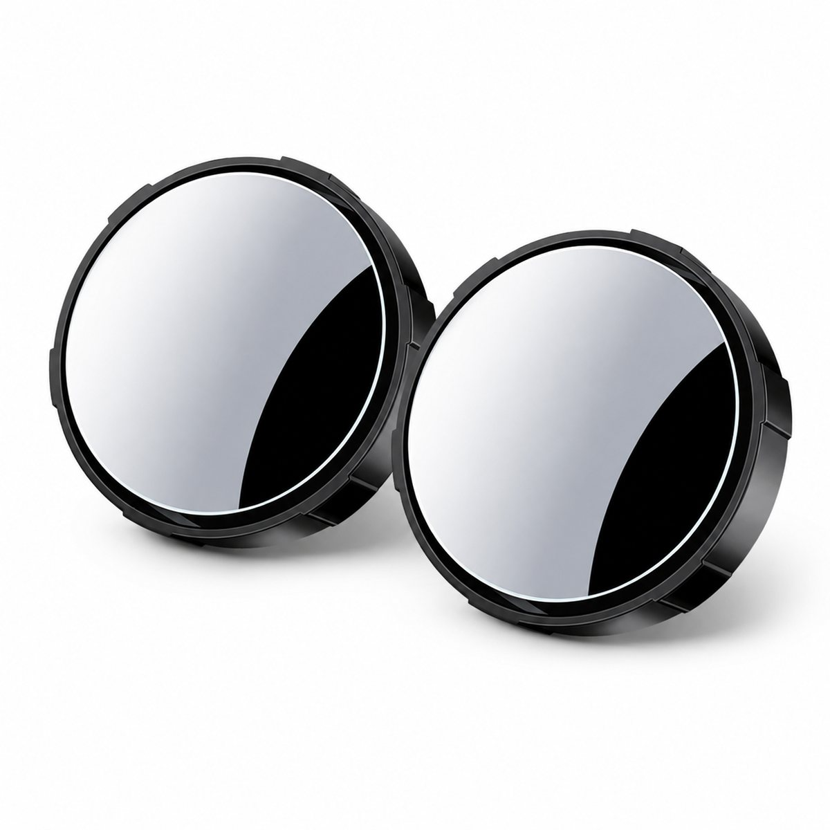 2-Pack Blind Spot Mirrors 360 Adjustable Wide-Angle Rearview Safety Mirrors