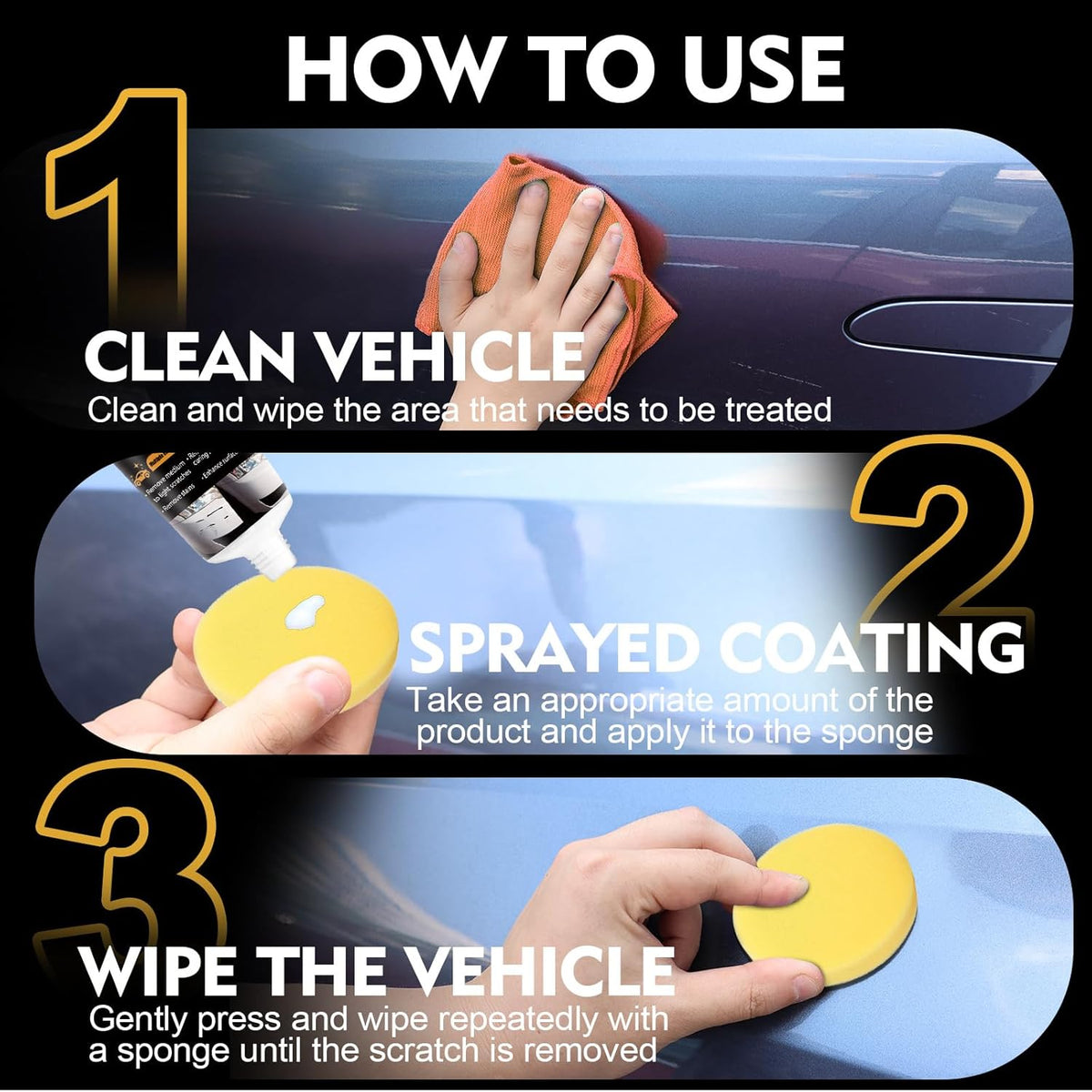 2026 Scratch Repair Kit with Polishing Paste & Wipe