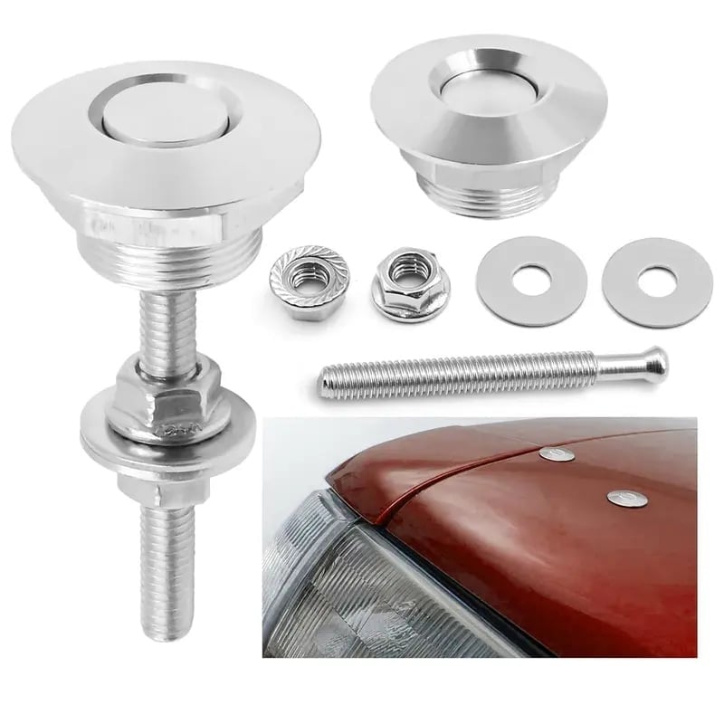 4-Pack Heavy-Duty Aluminum Quick-Release Latches Secure Locking & Instant Access