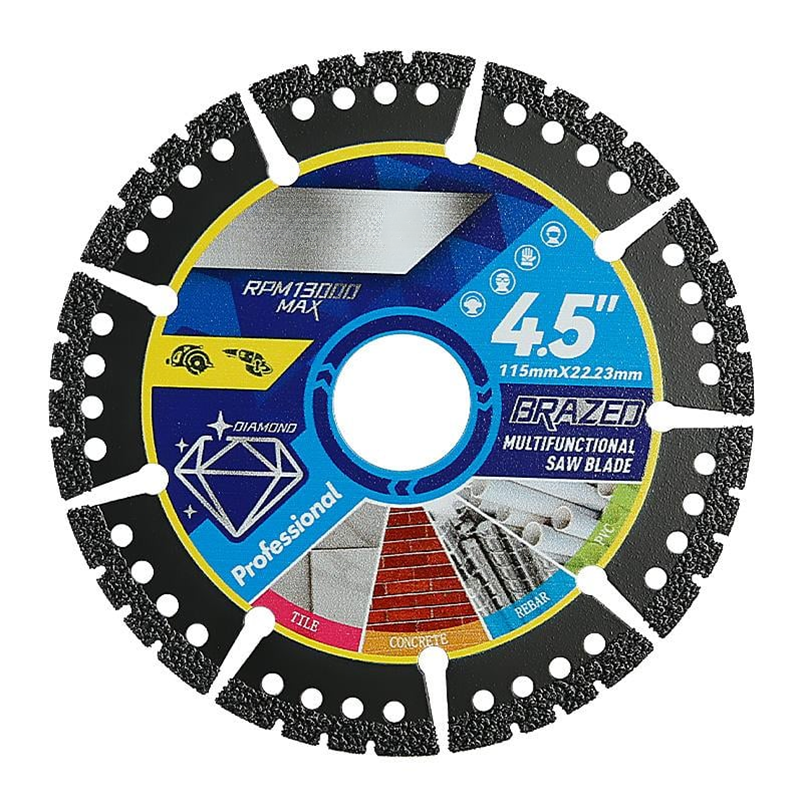 4.5" Multi-Material Diamond Blade - Zero Compromise, Max Durability