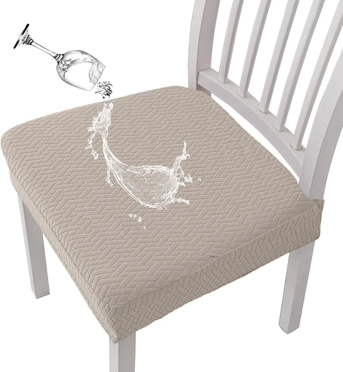 Waterproof Jacquard Chair Covers! Durable, Stylish & Easy-Clean