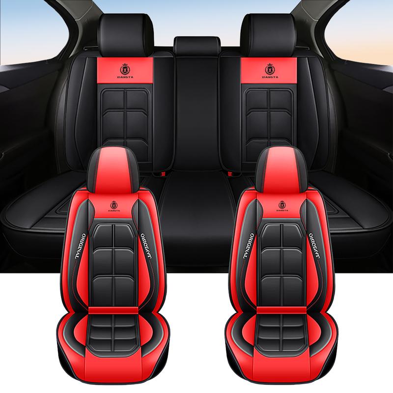 5-Seater Universal Leather Car Seat Cover Set